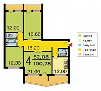 Планировка квартир П-111-М