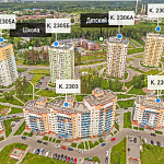 г. Москва, г. Зеленоград, 23  ЖК "Зеленый бор",  корпус 2303